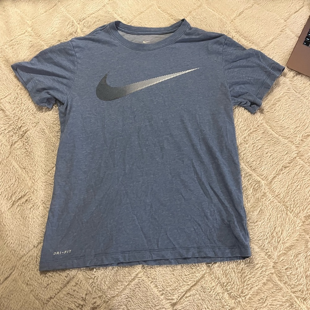 Blue Nike Men's Shirt